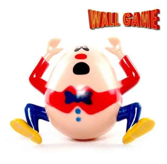 لعبة دمبتي الجدار الإبداعية مضحكة ، أدوات . Funny Creative Wall Dumpty Game
