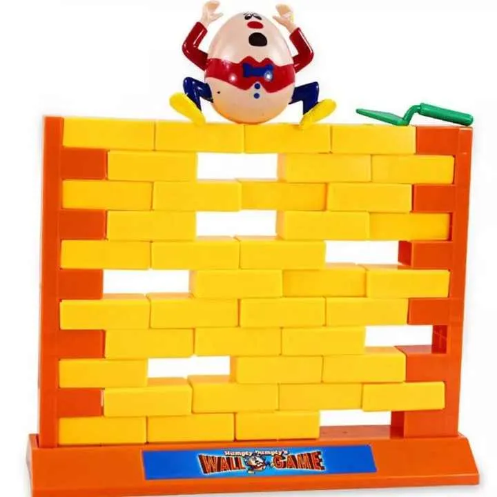 لعبة دمبتي الجدار الإبداعية مضحكة ، أدوات . Funny Creative Wall Dumpty Game