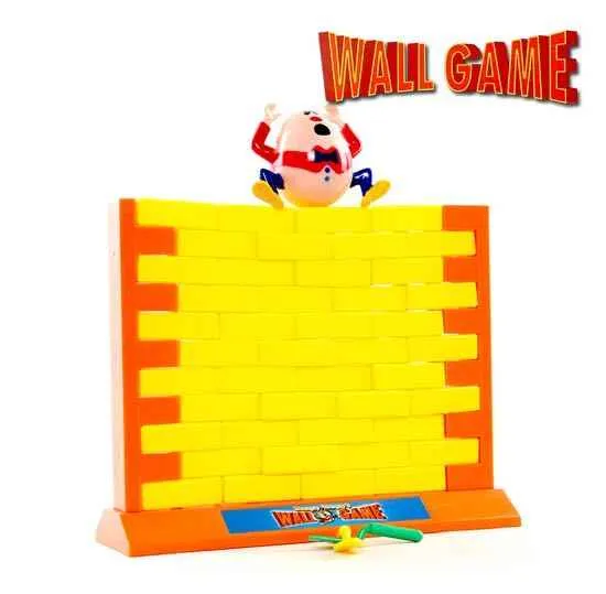 لعبة دمبتي الجدار الإبداعية مضحكة ، أدوات . Funny Creative Wall Dumpty Game