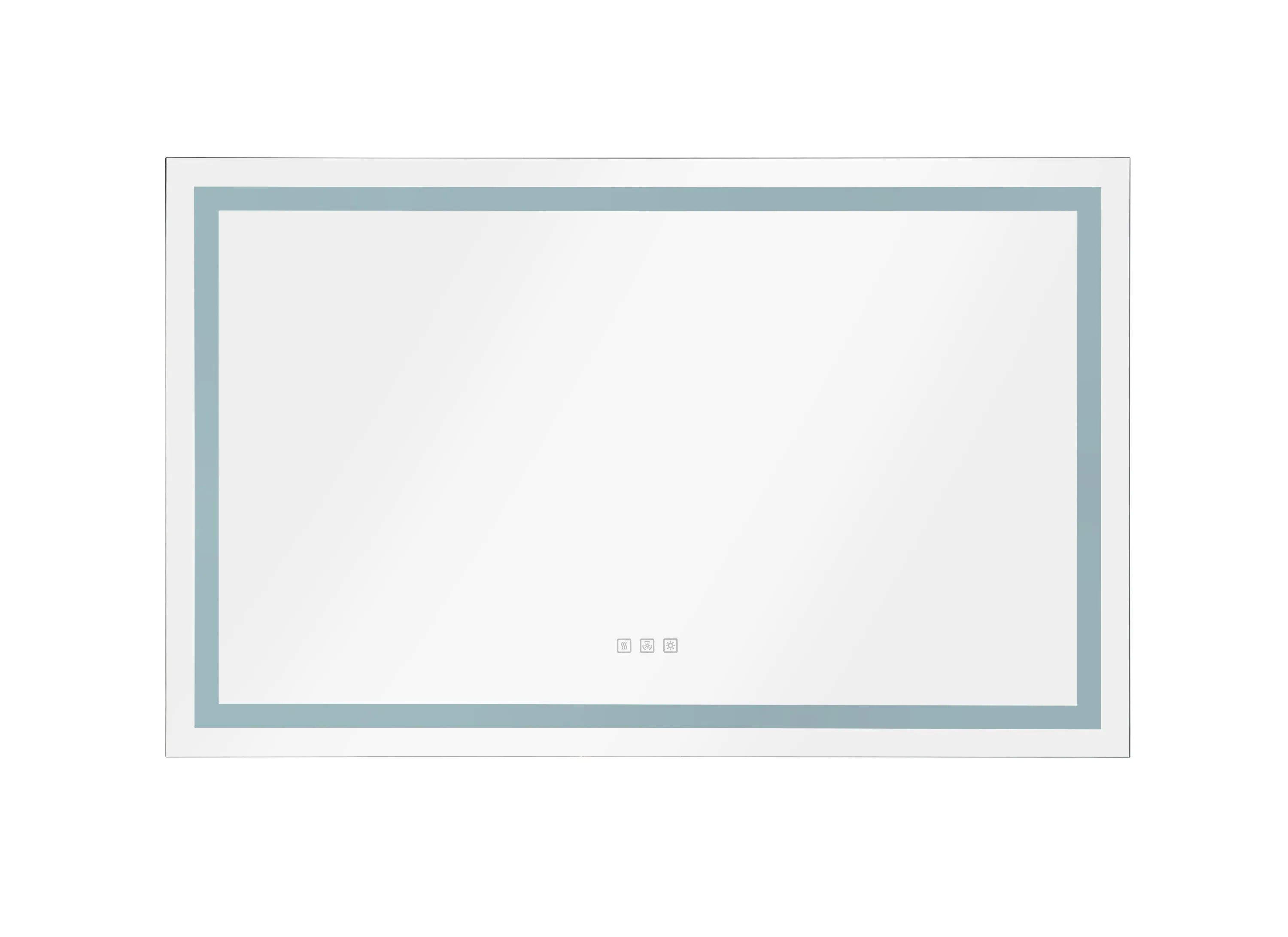 40 x 32 Inch LED Mirror Bathroom Vanity Mirrors with Lights, Wall Mounted Anti-Fog Memory Large Dimmable Front Light Makeup Mirror