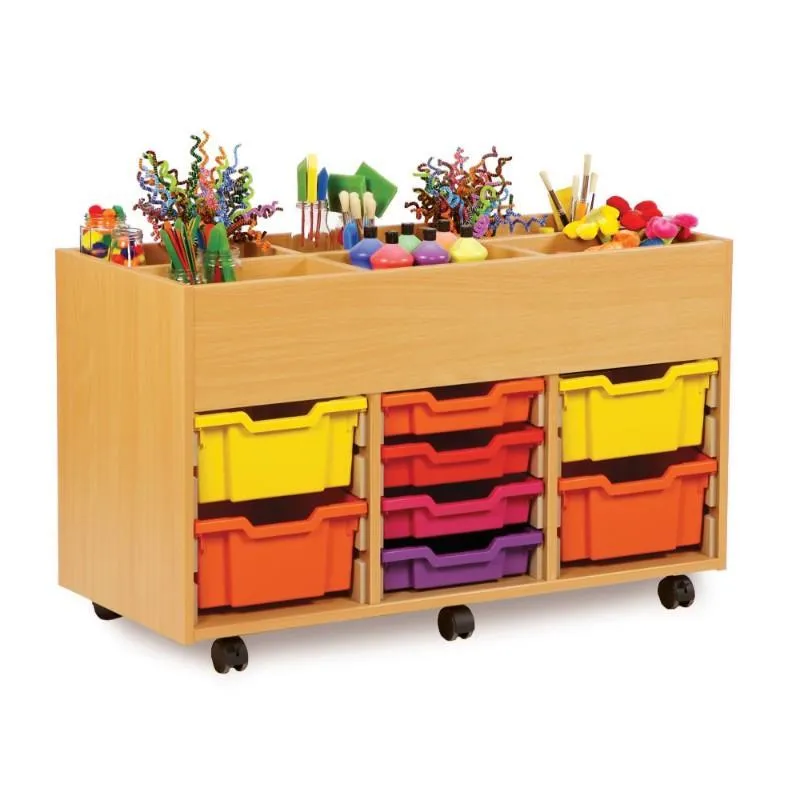 6 Bay Kinderbox Art Unit