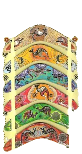 Aboriginal Art Magnet - 6 Pack