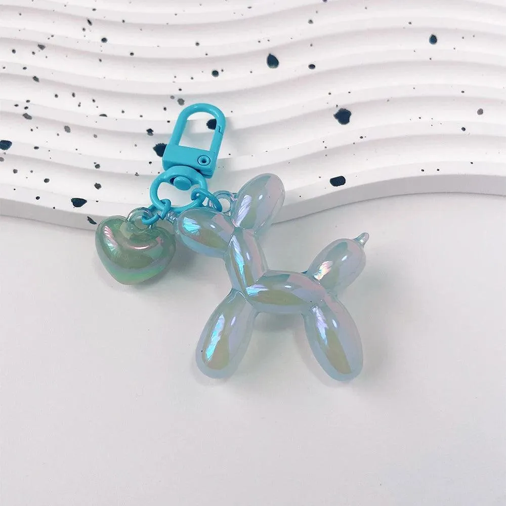 Acrylic Balloon Dog Keychains: Stylish Accessories for Women & Couples