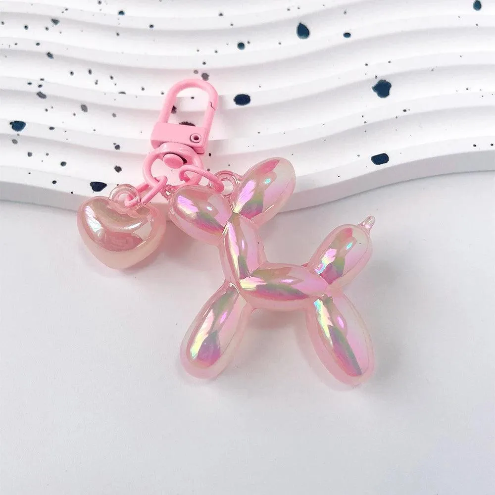 Acrylic Balloon Dog Keychains: Stylish Accessories for Women & Couples