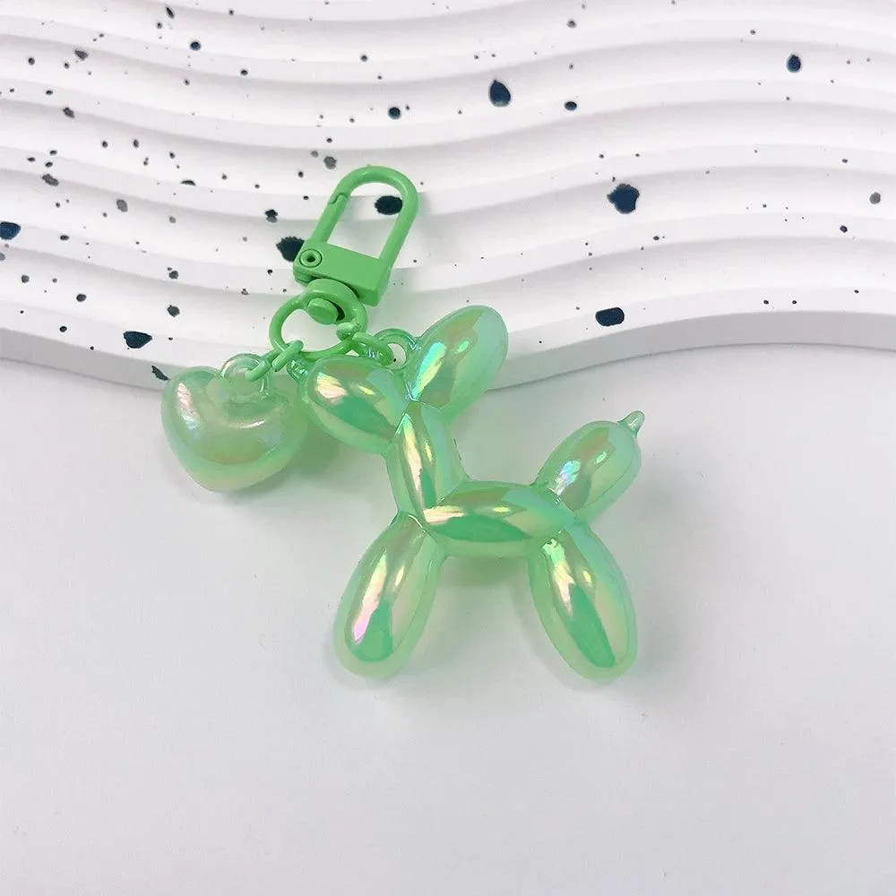 Acrylic Balloon Dog Keychains: Stylish Accessories for Women & Couples