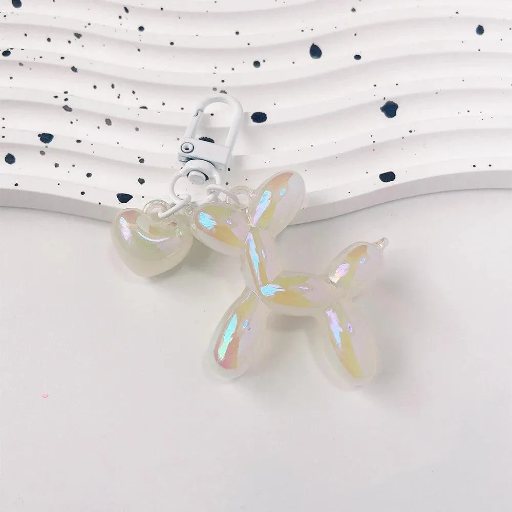 Acrylic Balloon Dog Keychains: Stylish Accessories for Women & Couples