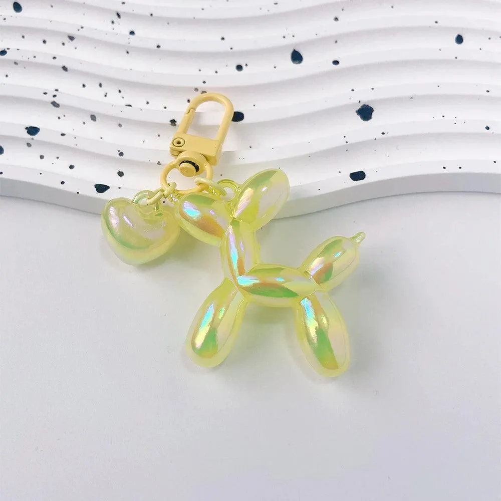 Acrylic Balloon Dog Keychains: Stylish Accessories for Women & Couples