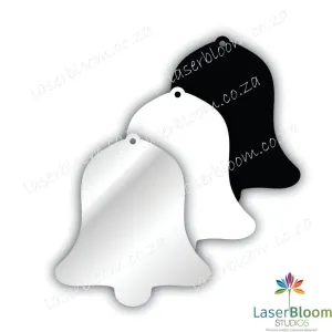 Acrylic Blank Bell- Select Your Thickness (1.5mm, 2mm, 3mm)