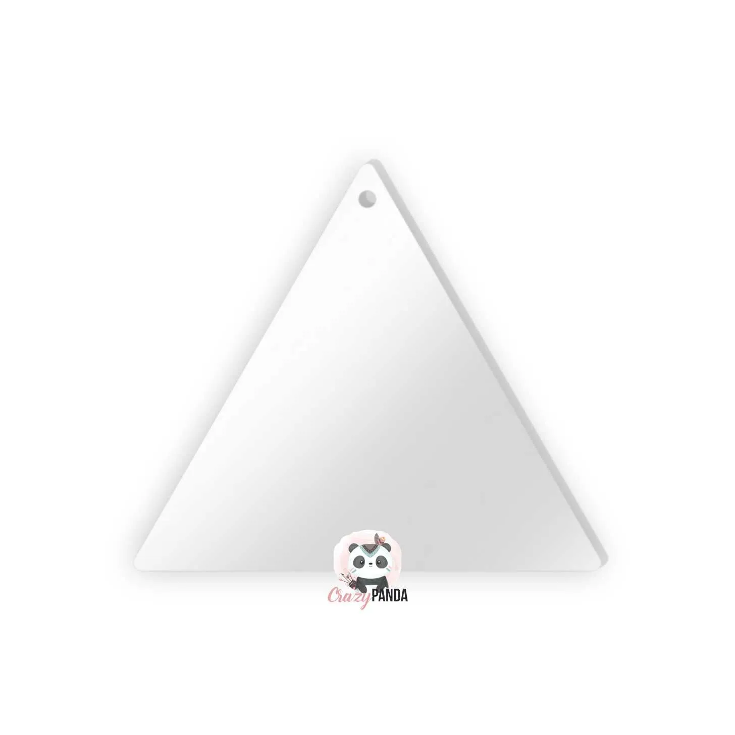 Acrylic Blank Clear Triangle (Sizes) ~ 3mm