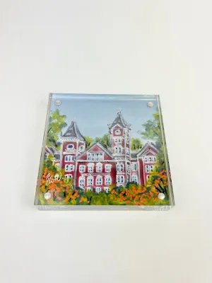 Acrylic Block 4x4 Samford Hall