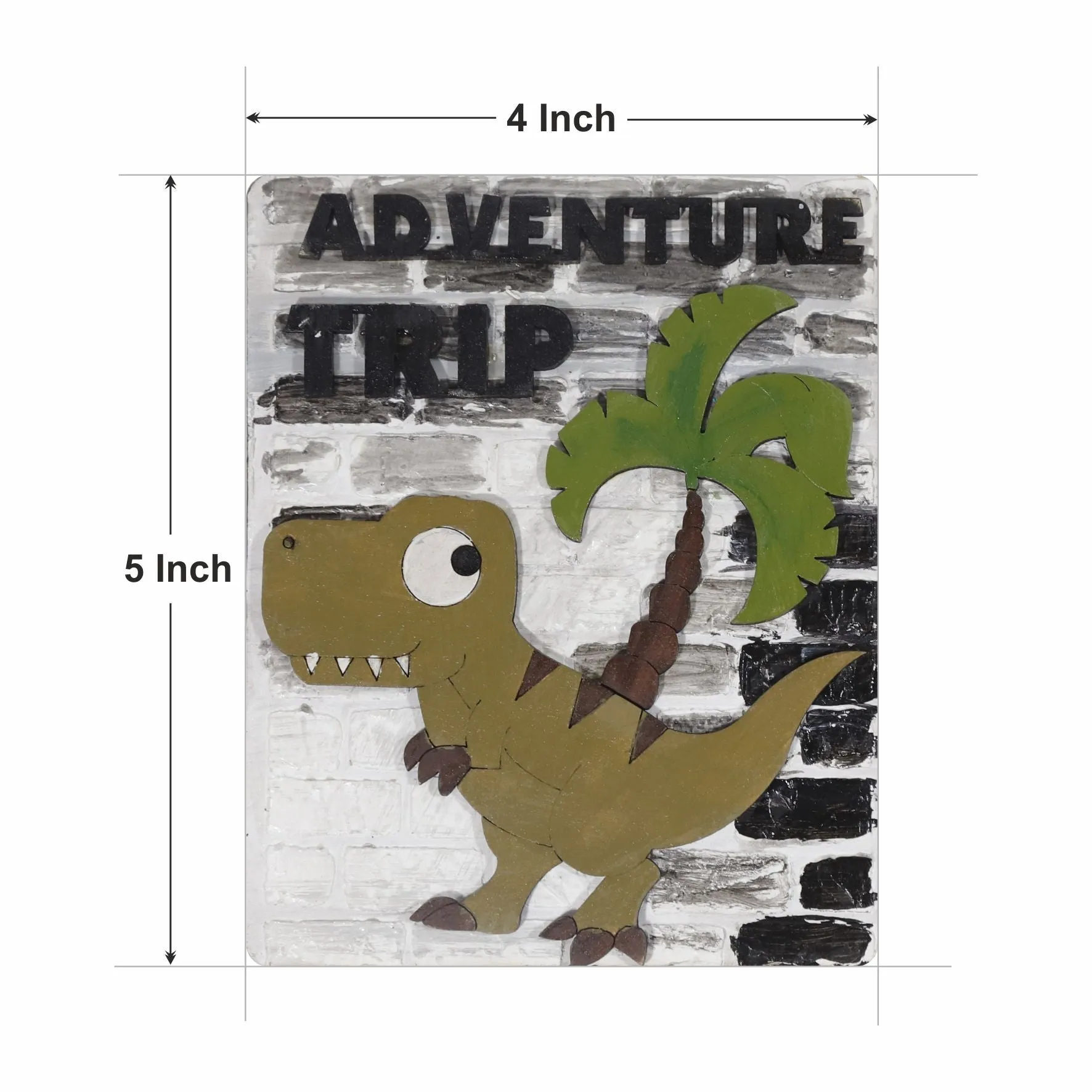Adventure Trip Hand-Painted Fridge Magnet