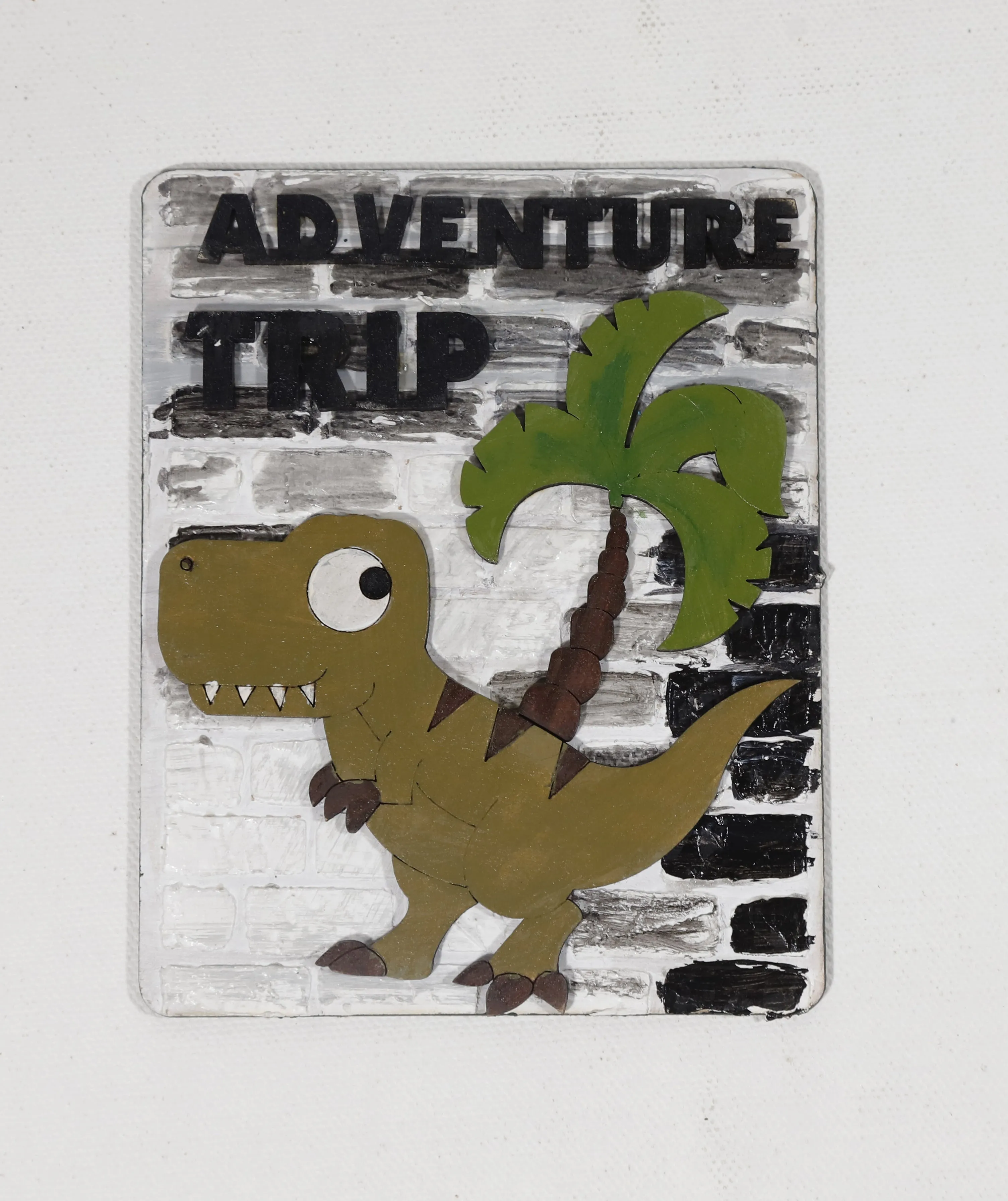 Adventure Trip Hand-Painted Fridge Magnet