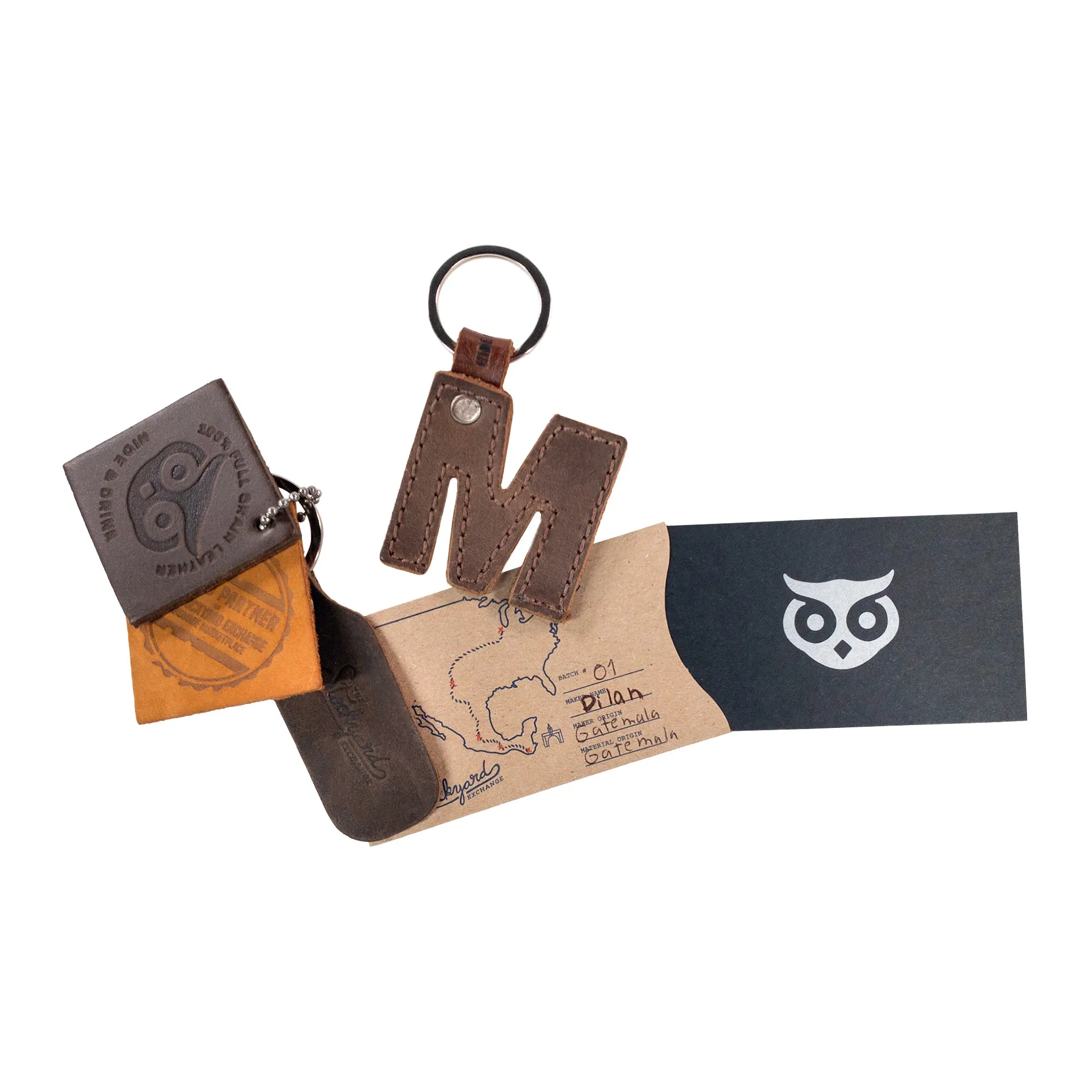 Alphabet Letter Keychains