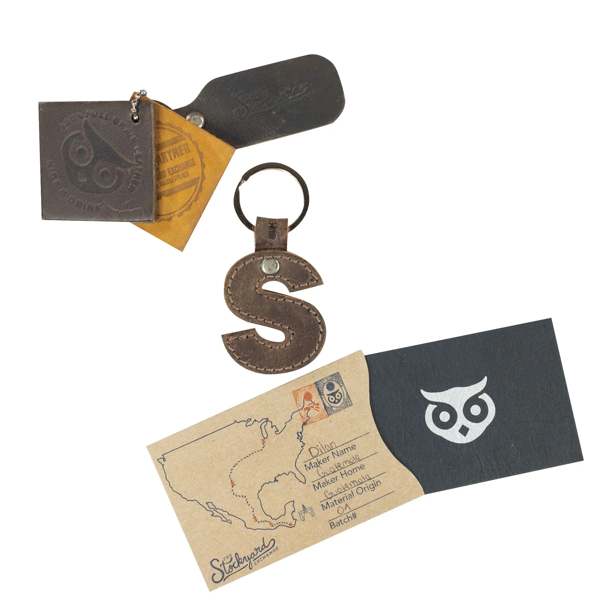 Alphabet Letter Keychains