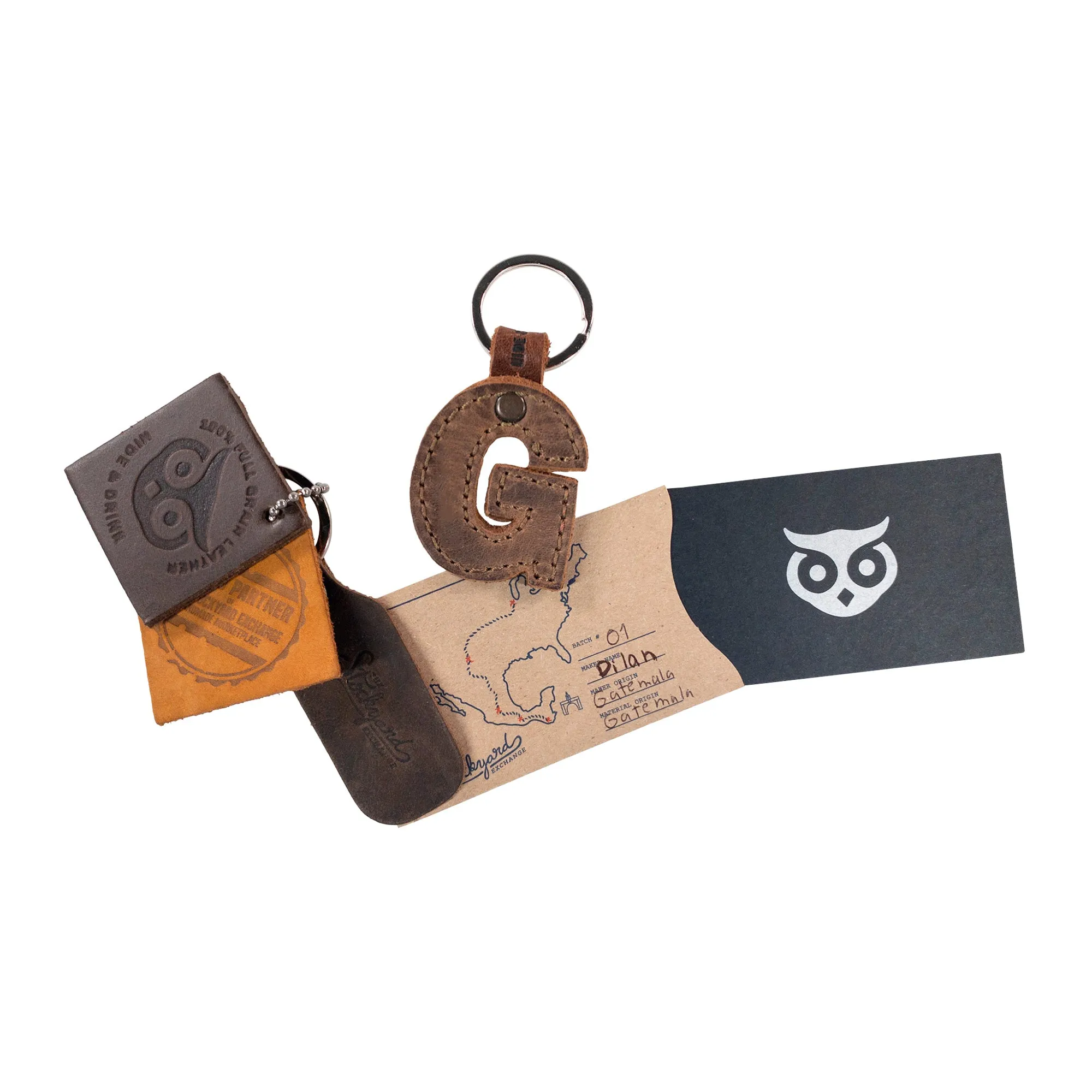 Alphabet Letter Keychains