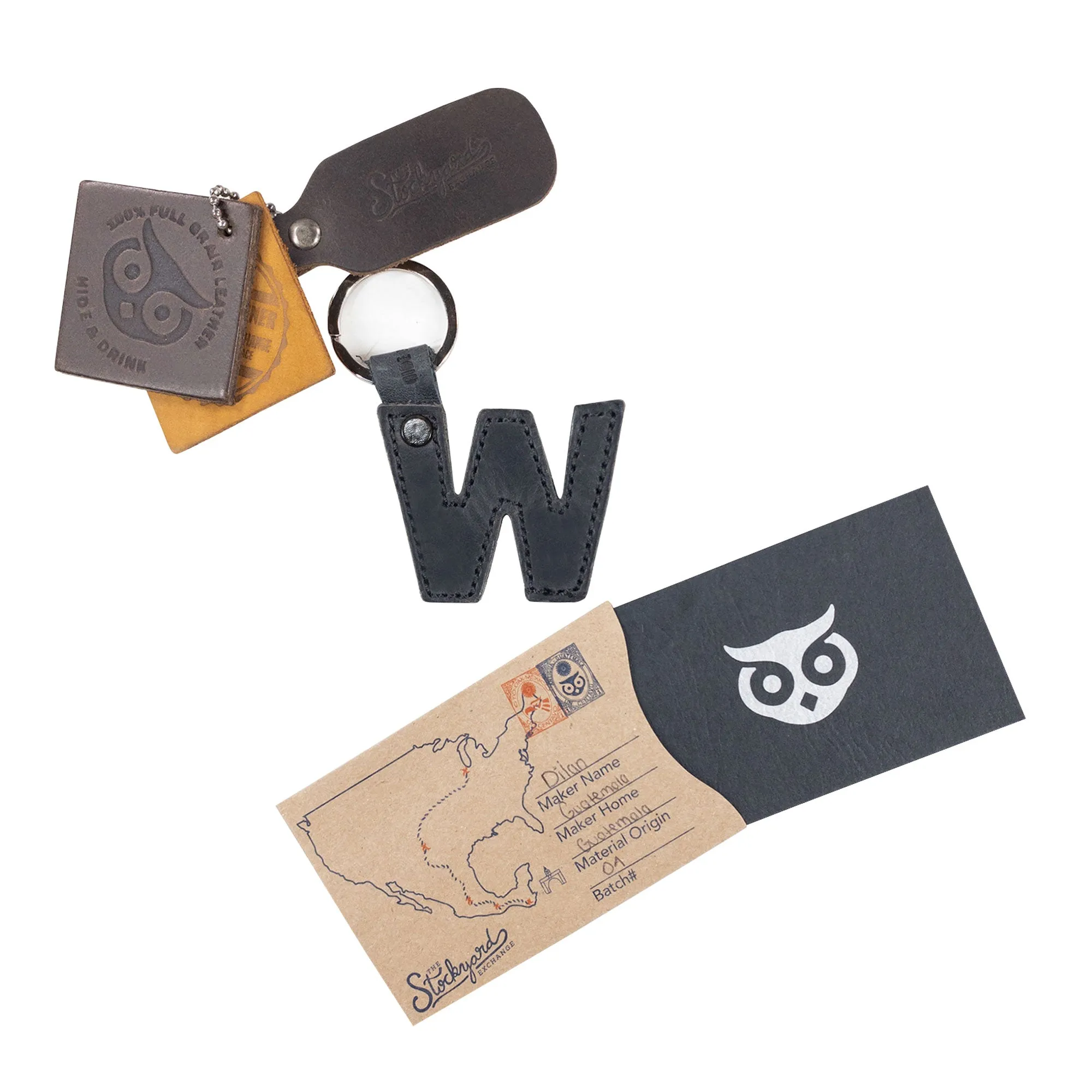 Alphabet Letter Keychains