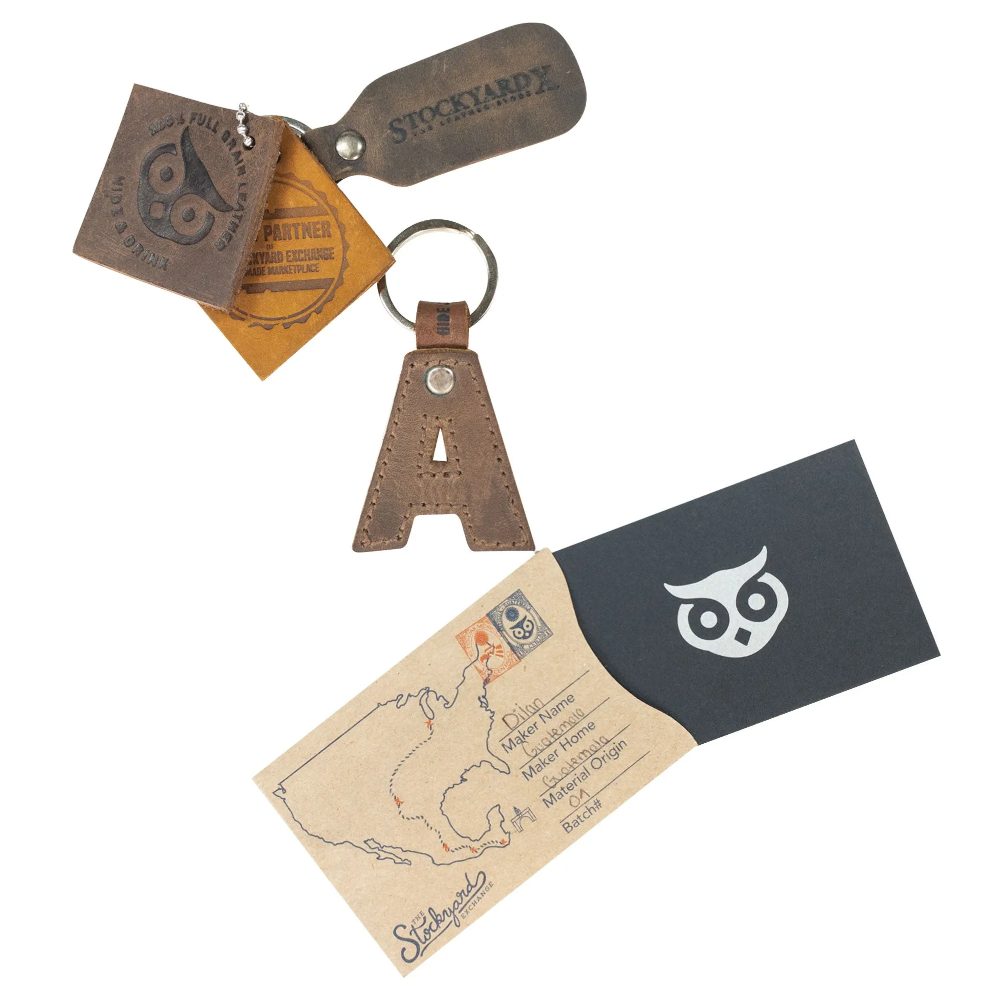 Alphabet Letter Keychains