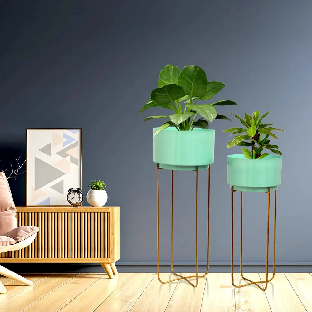 Ambience Planters with Stand - (Set of 2)