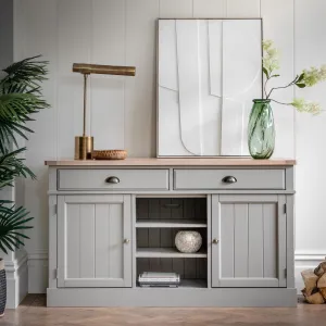 Amos Eton 2 Door/2 Drawer Sdbrd Prairie