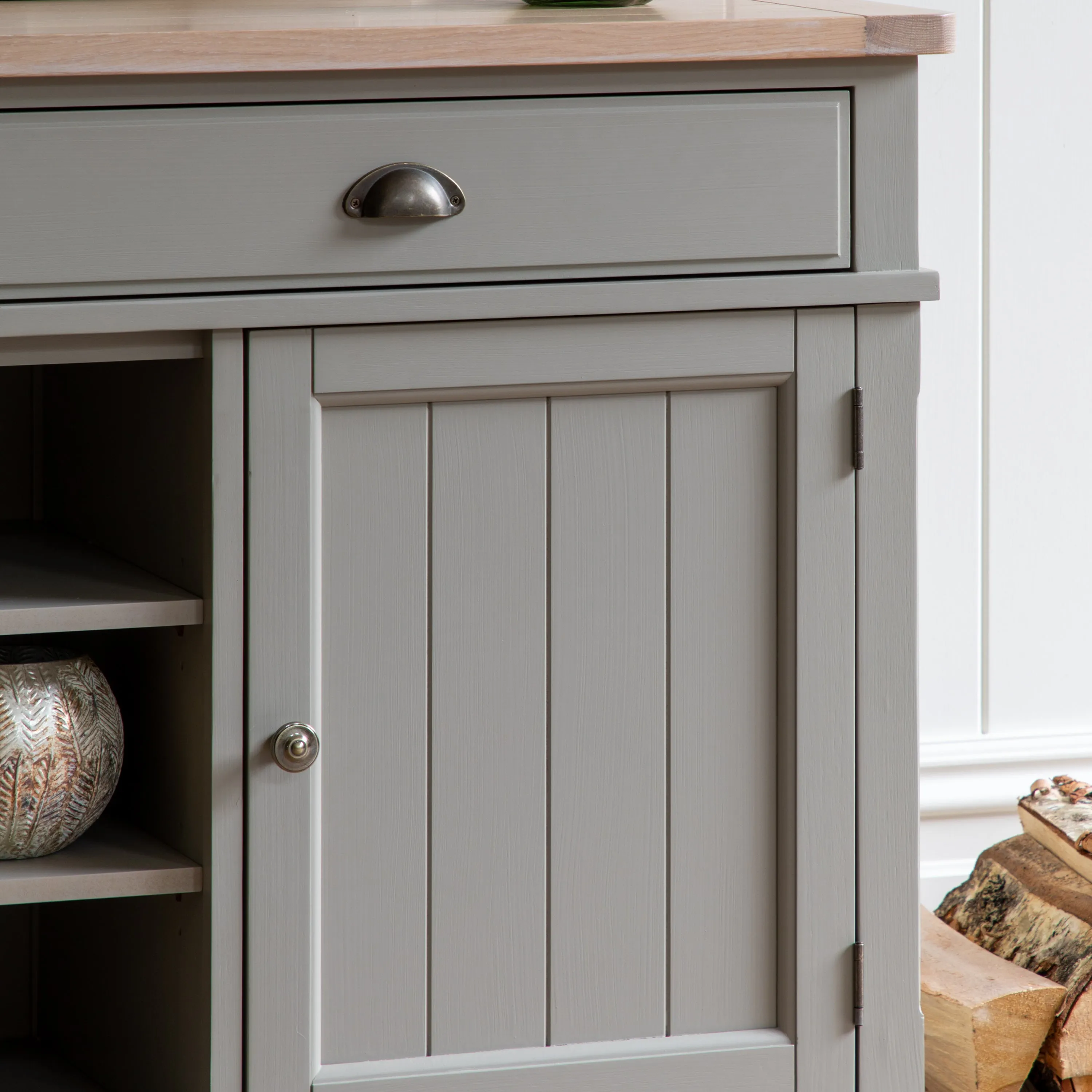 Amos Eton 2 Door/2 Drawer Sdbrd Prairie