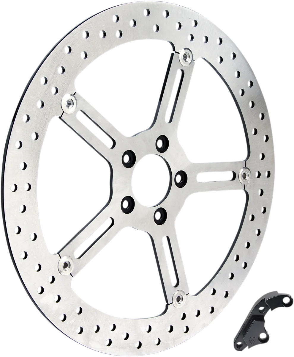 ARLEN NESS Big Brake Rotor - 15" - Front Left - Harley-Davidson 02-972