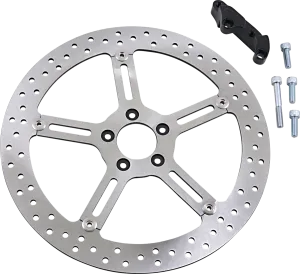 ARLEN NESS Big Brake Rotor - 15" - Front Left - Harley-Davidson 02-972