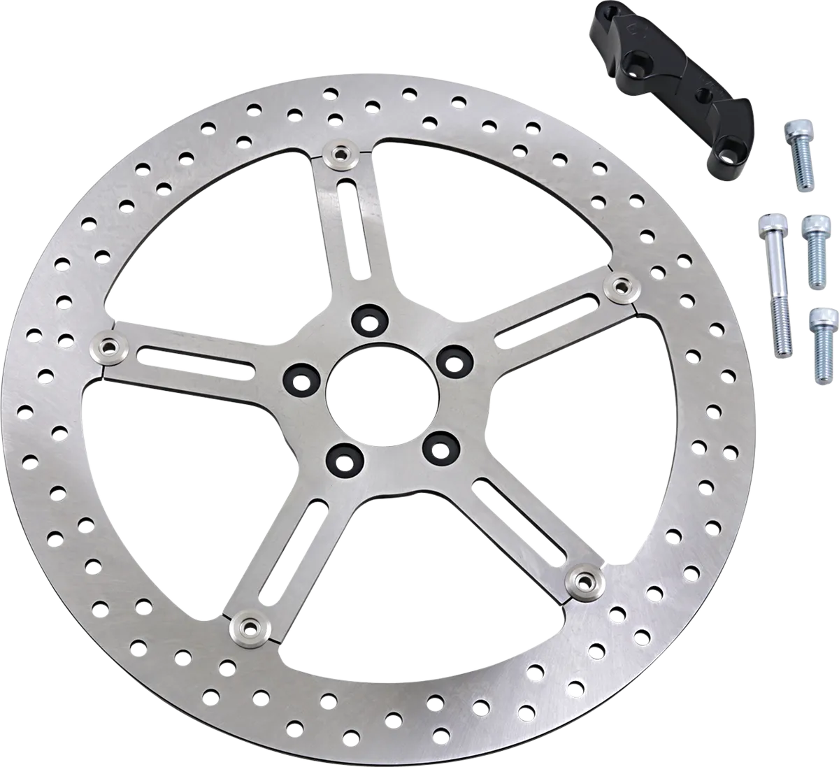 ARLEN NESS Big Brake Rotor - 15" - Front Left - Harley-Davidson 02-972