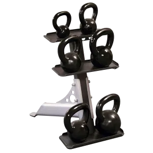 Body Solid 3-Tier Kettlebell Rack