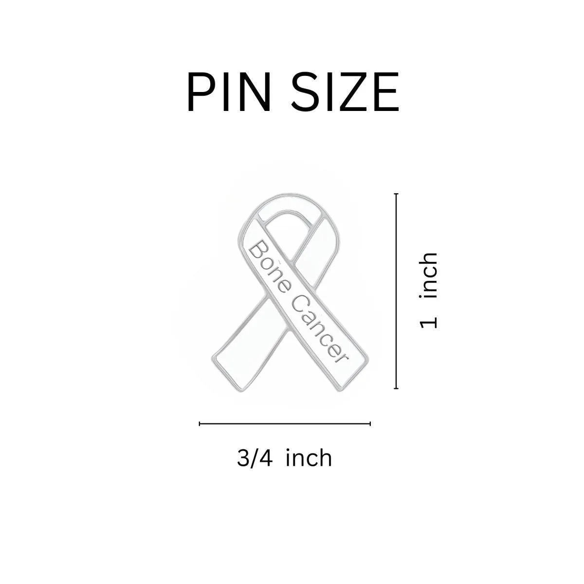Bone Cancer Awareness Pins