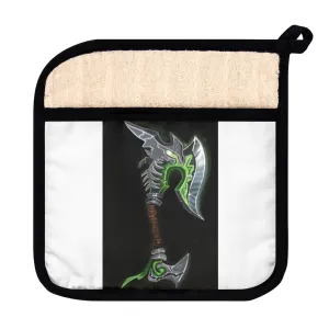 Bone Crusher Scythe Pot Holder with Pocket