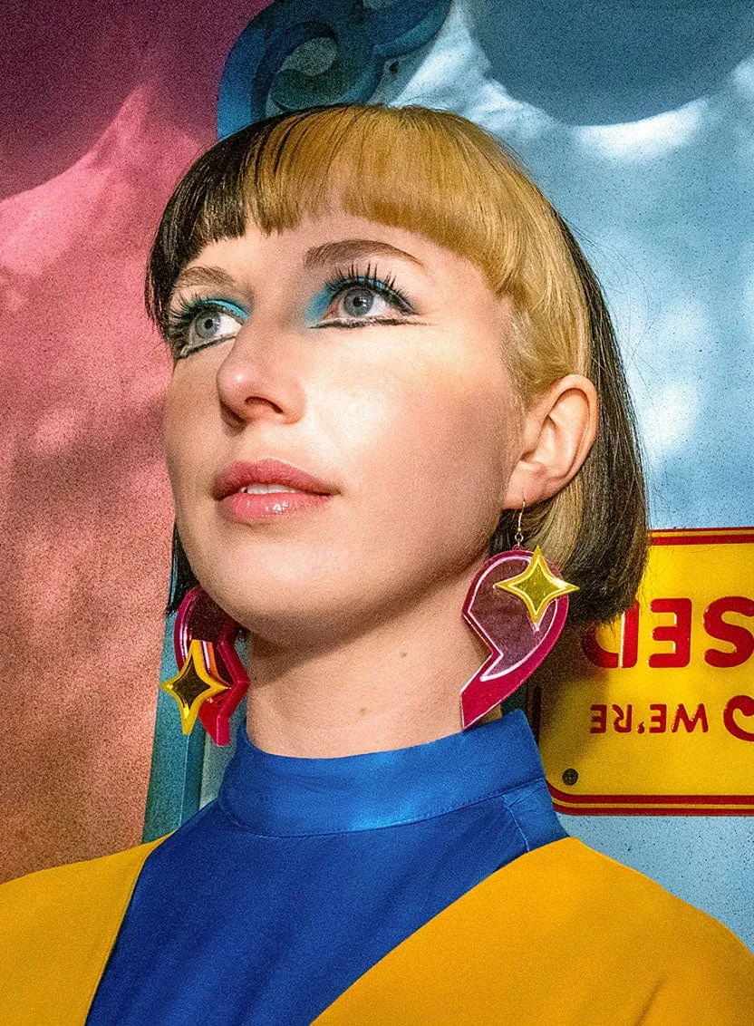 BREAK IN 2 Earrings