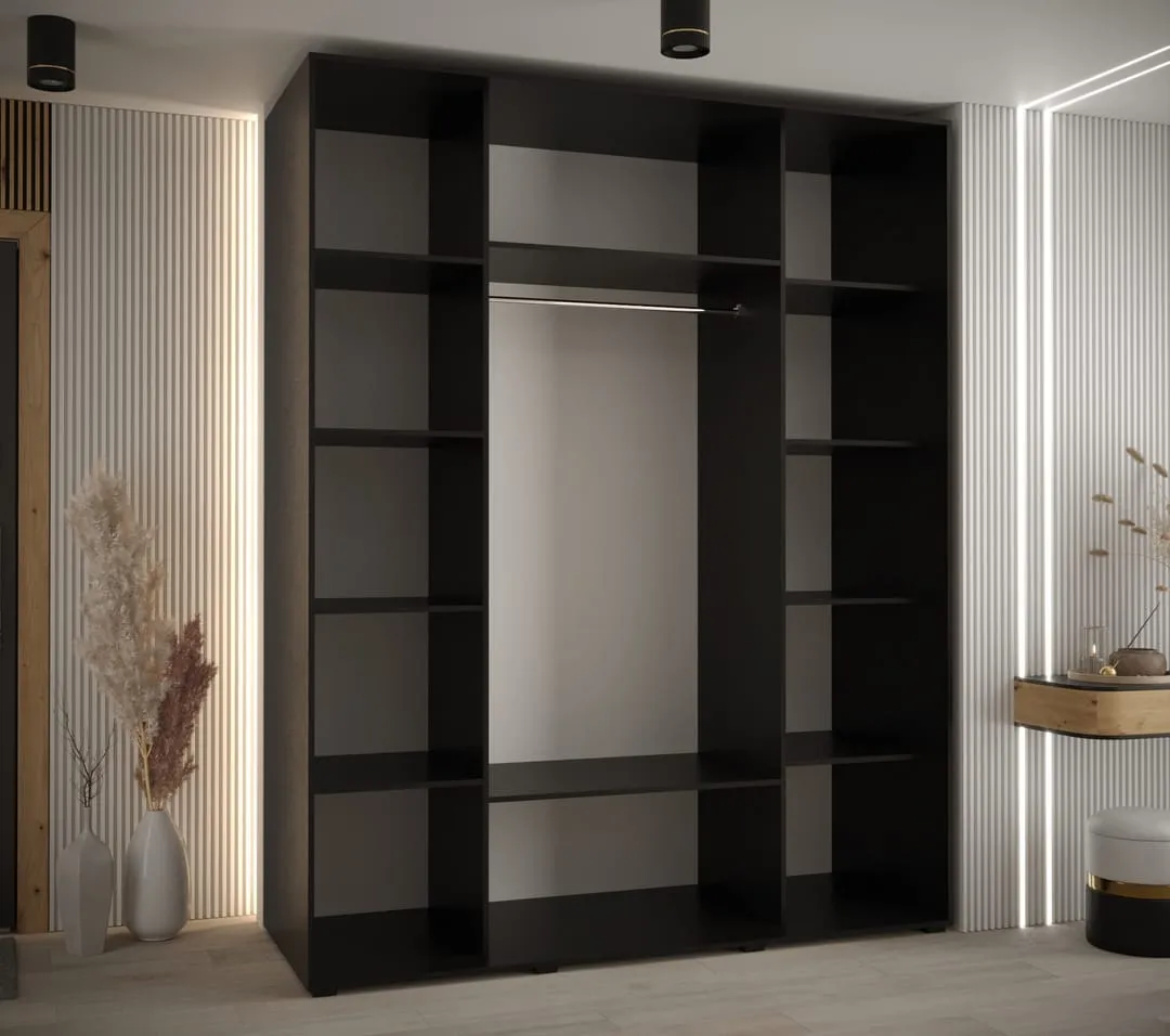 Cannes IV Sliding Door Wardrobe 190cm
