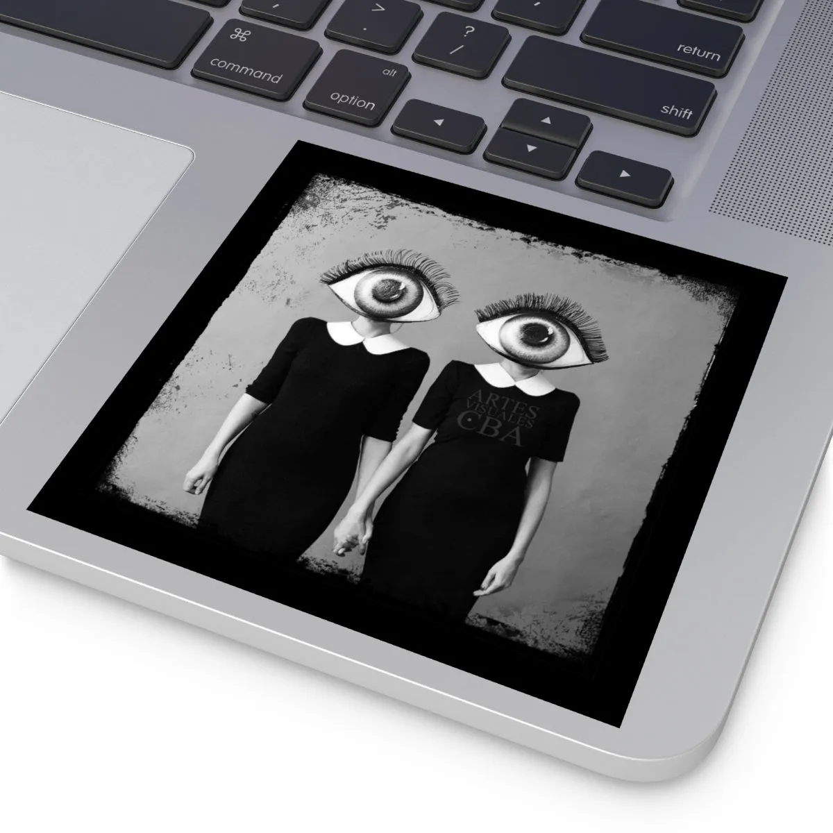 CBA Eyes of Art Square Stickers, Indoor\Outdoor by Insignia