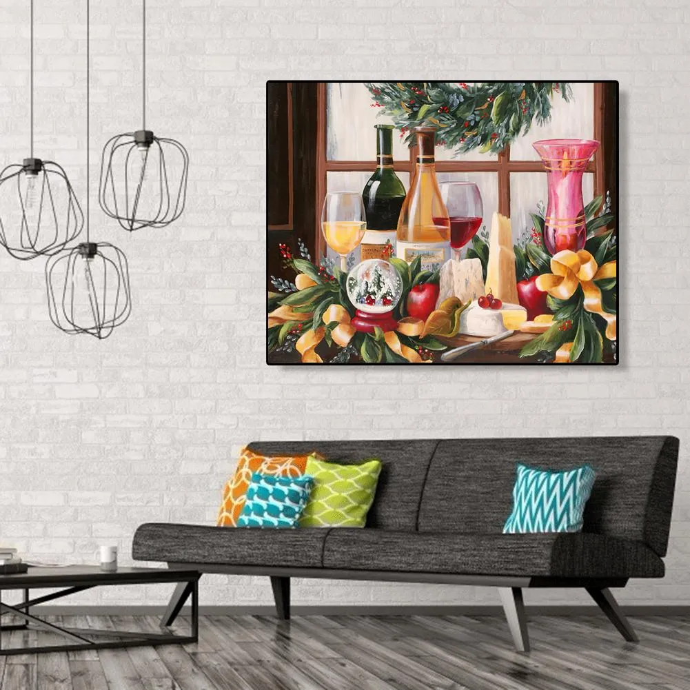 Christmas-Paint By Numbers 50*40cm