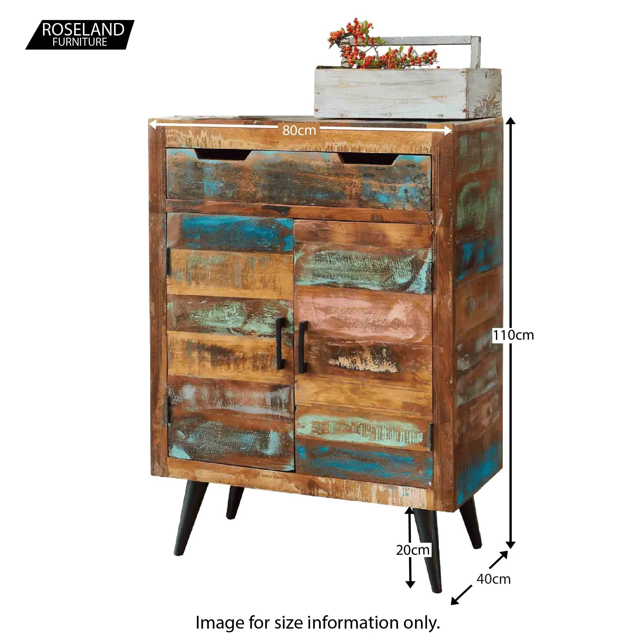 Coastal Chic Shoe Cupboard