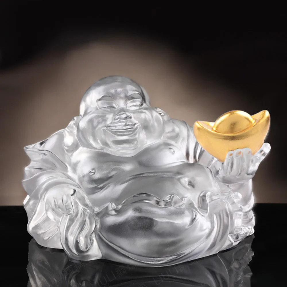 Crystal Buddha, Happy Belly Buddha, Come Joy and Fortune