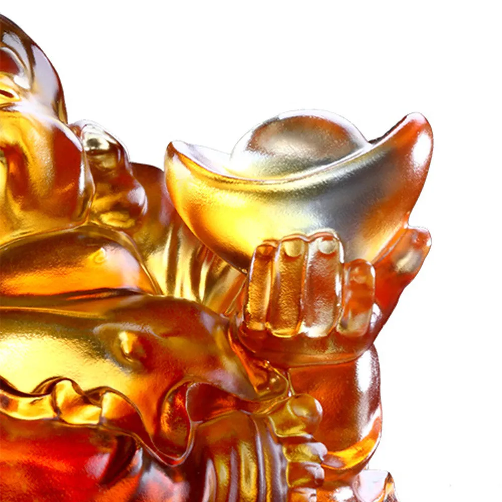 Crystal Buddha, Happy Belly Buddha, Come Joy and Fortune