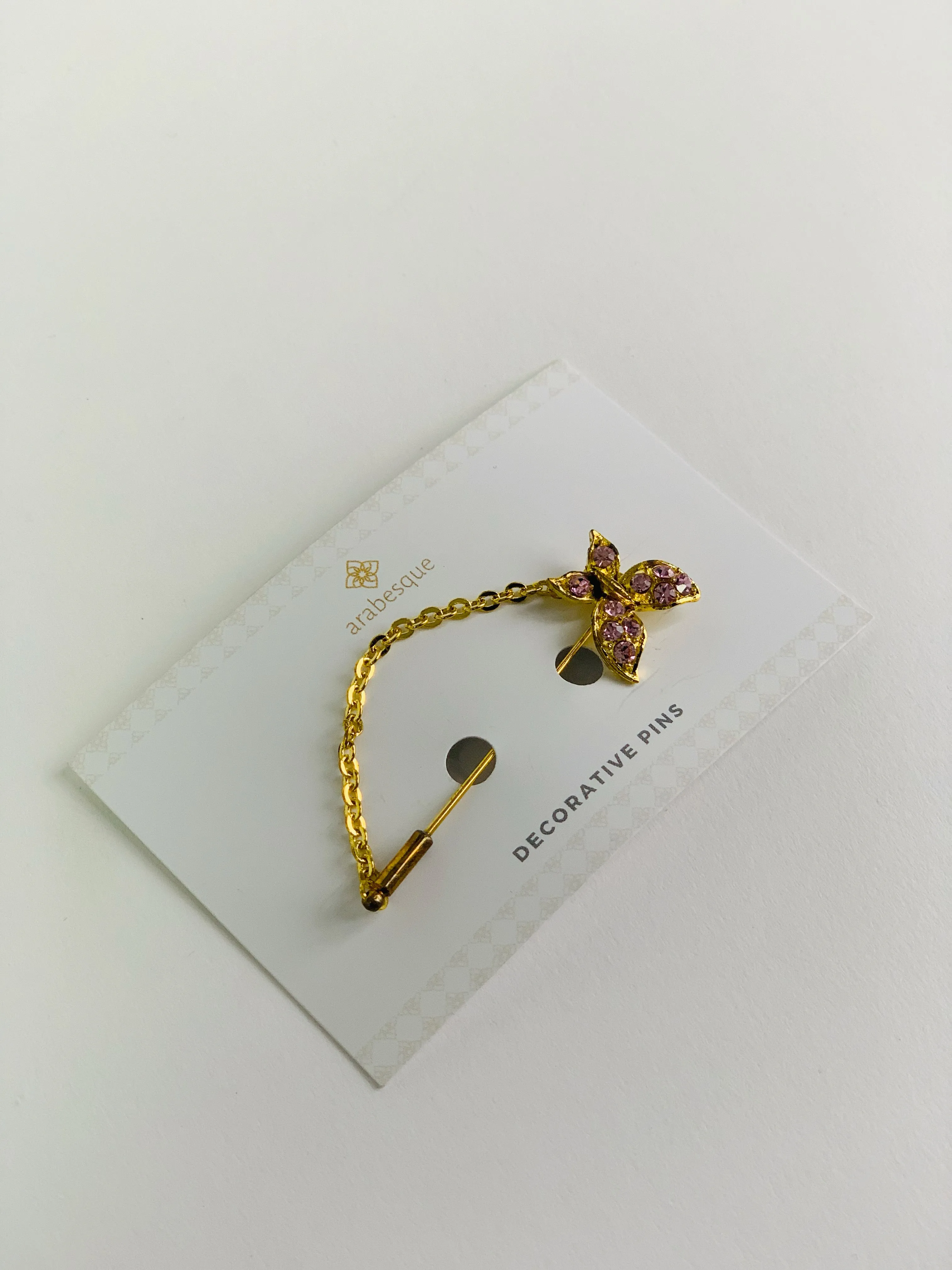 Crystal Diamante Hijab Pins - Pattern 1
