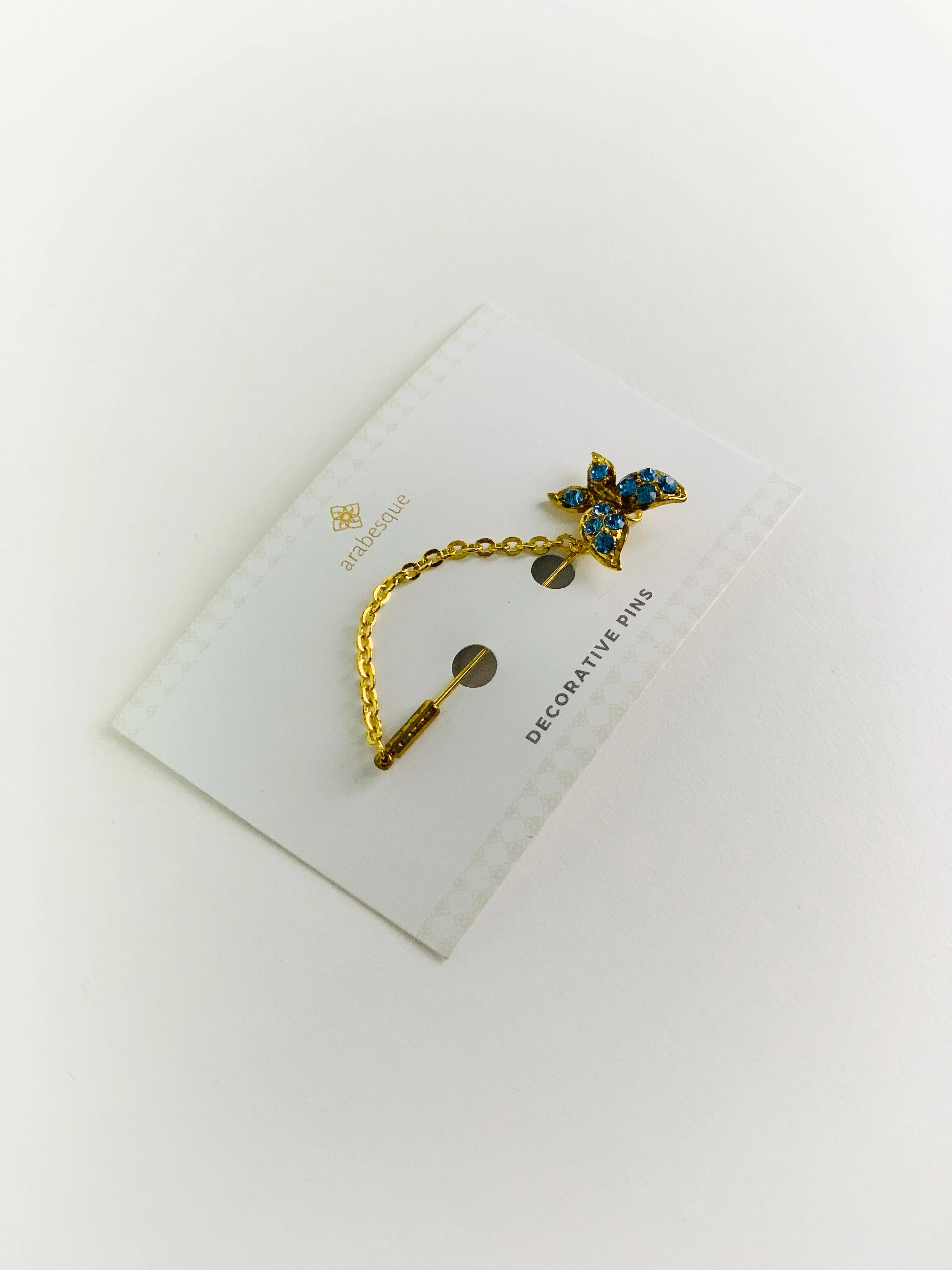 Crystal Diamante Hijab Pins - Pattern 1