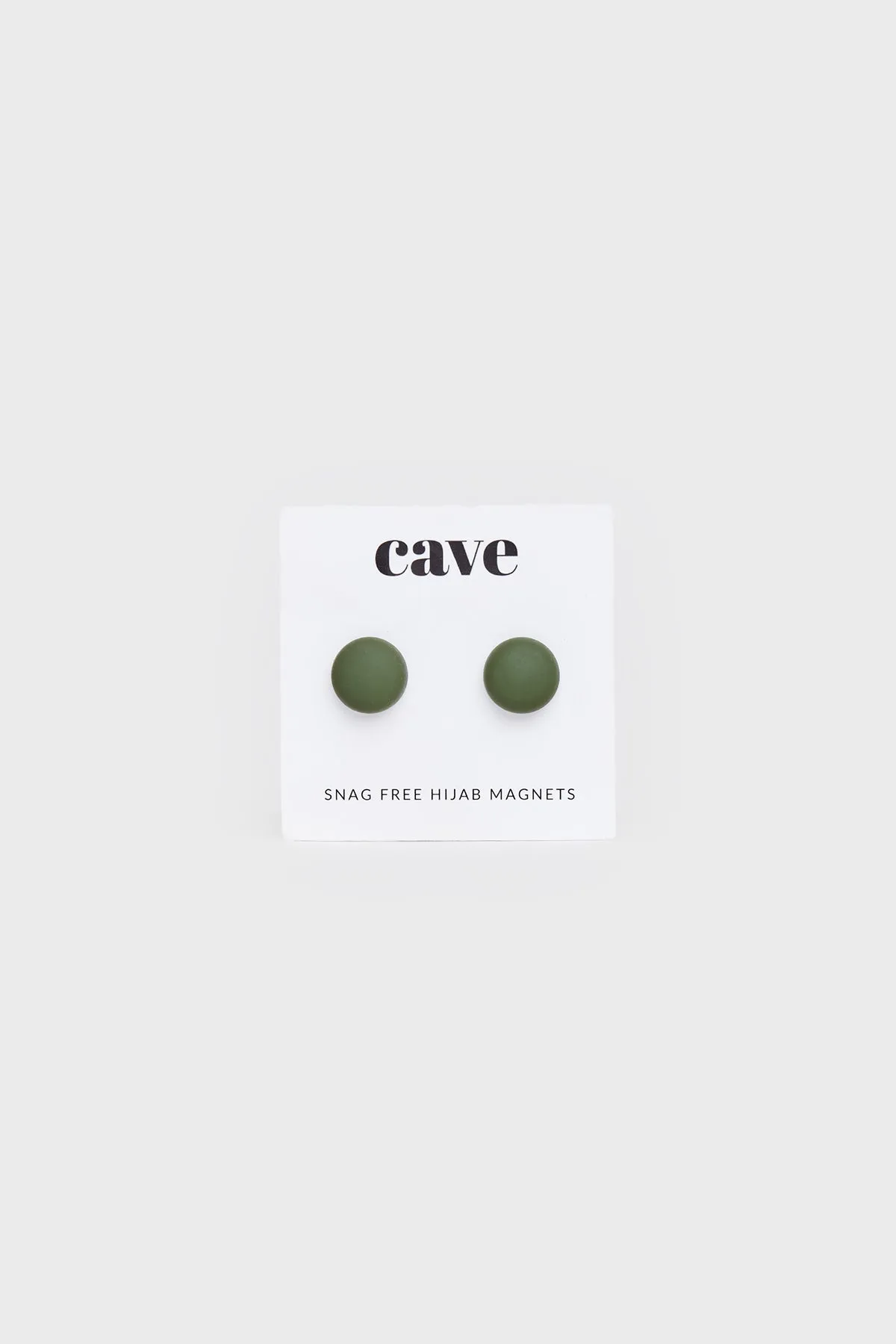 Dark Khaki Snag-free Hijab Magnets