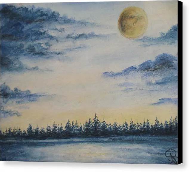 Day by Night - Canvas Print