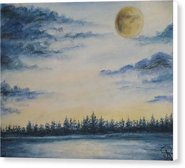 Day by Night - Canvas Print
