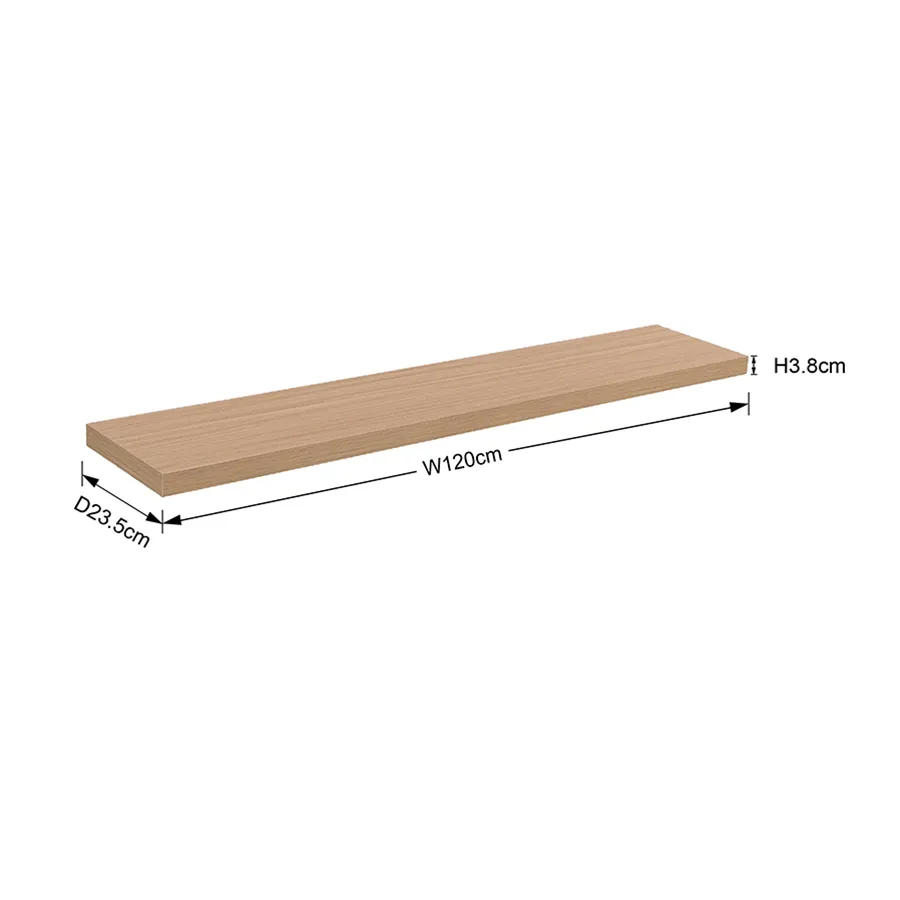 Drew 120x23.5 cm Floating Shelf