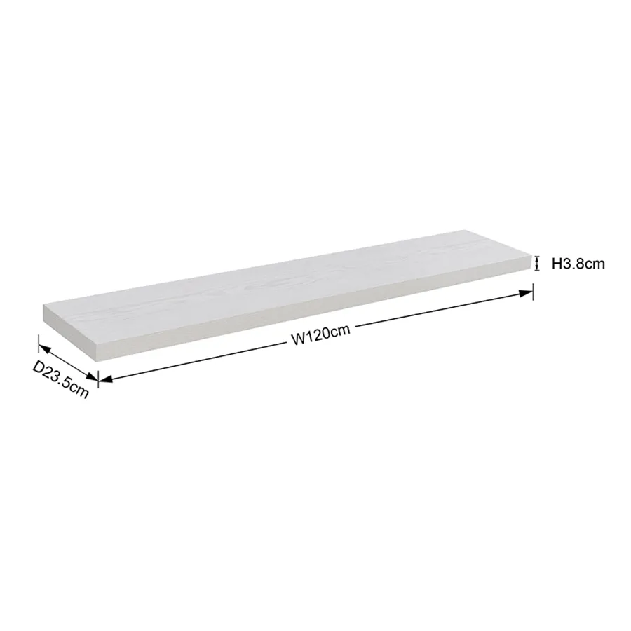Drew 120x23.5 cm Floating Shelf