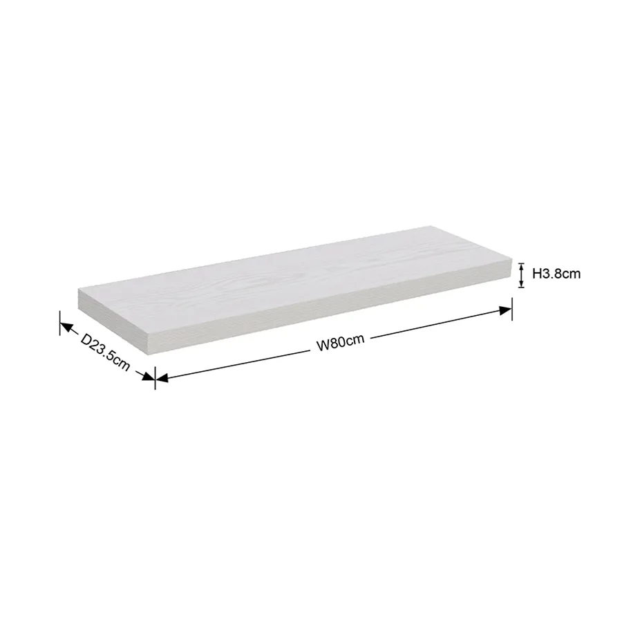 Drew 80x23.5 cm Floating Shelf