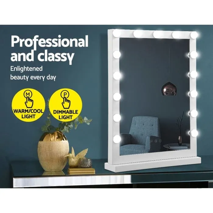 Embellir Hollywood Makeup Mirror - 15 Led Bulbs