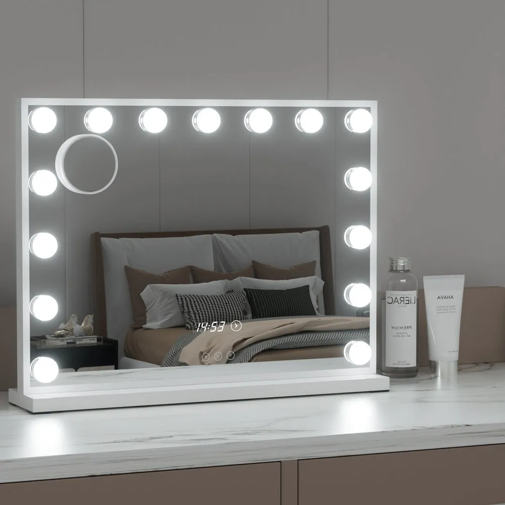Embellir Makeup Mirror Hollywood 58x45cm 15 LED Time