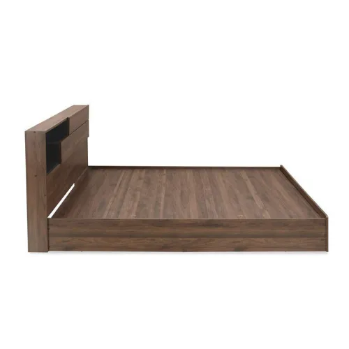 Engineered Wood Stylish Modern Style King Size Bed with Designer
