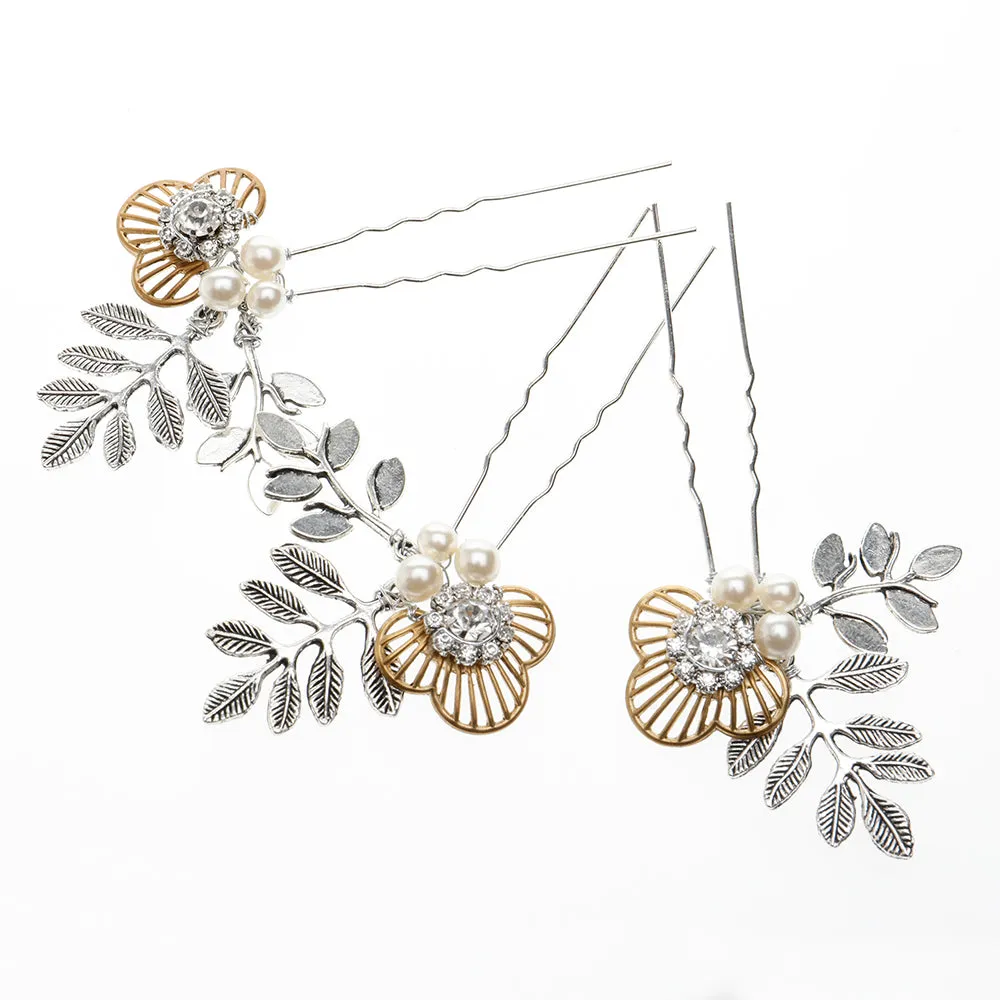 Enna Wedding Hair, Pins Set of 3