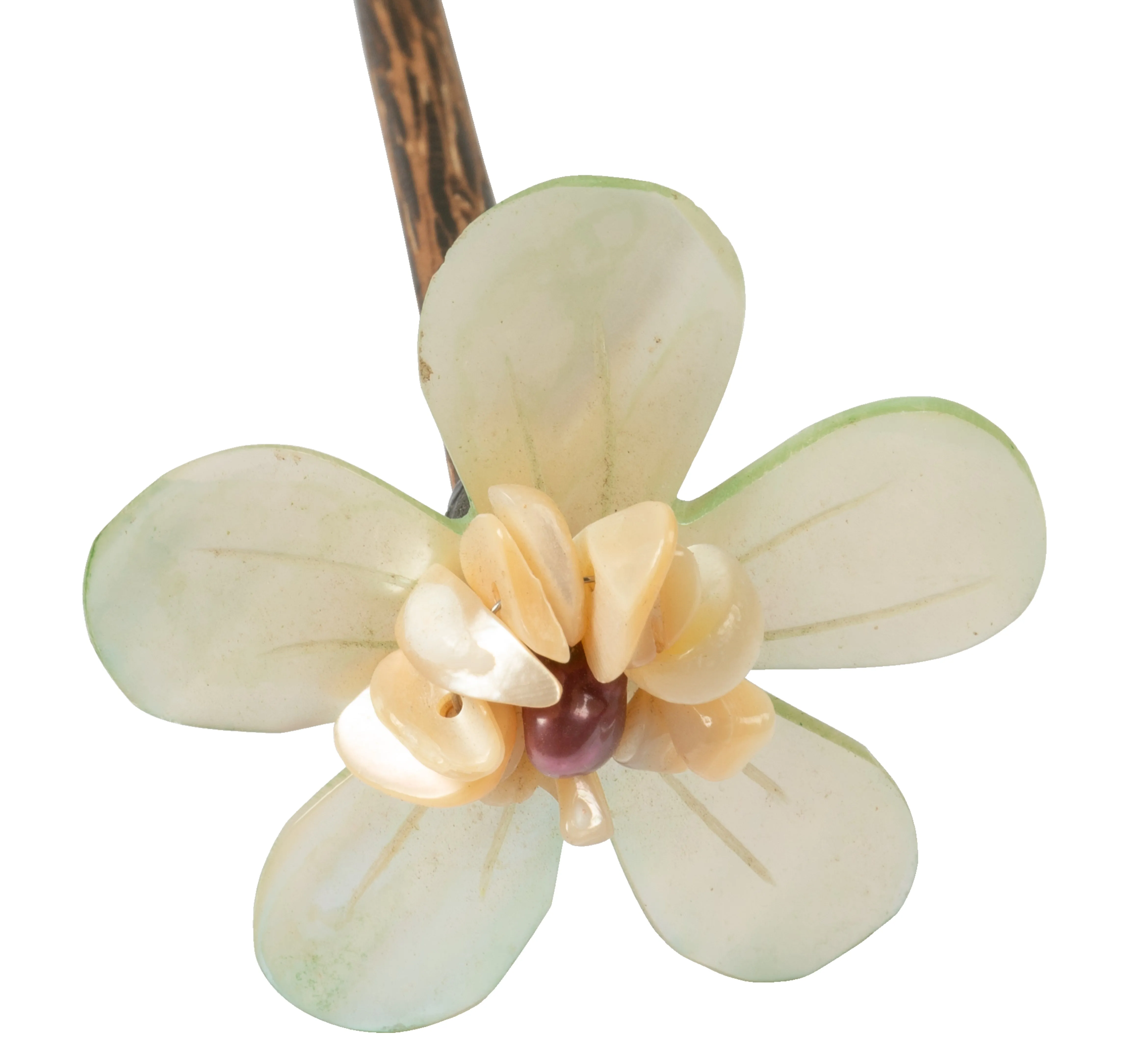 Exquisite Handcrafted Natural Hair Pins - Vintage Hair Accessories for Women